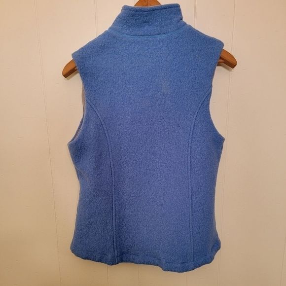 Woolrich wool vest sapphire size small - Picture 2 of 7
